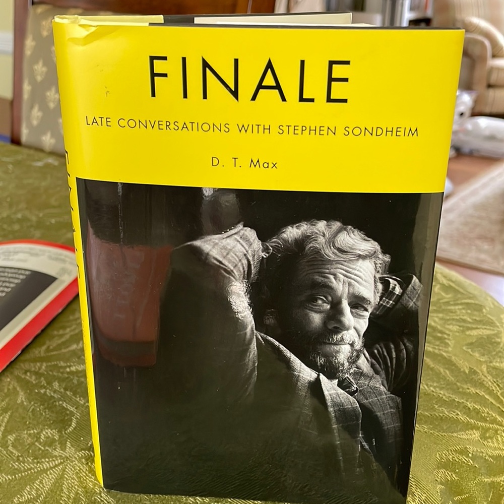 Hardcover Book: Finale (Stephen Sondheim)